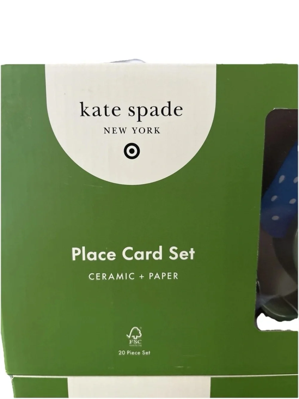 Kate Spade New York X Target Ceramic Place Card Holders Set - New